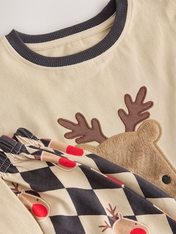 Next - Pijama 'Christmas' en beige