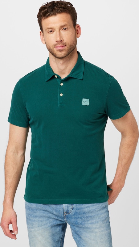 s.Oliver Shirt in Smaragd ER6063