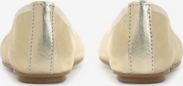 Ballerines Kazar en or