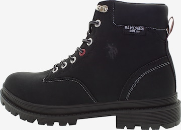 Boots stringati di U.S. POLO ASSN. in nero: frontale