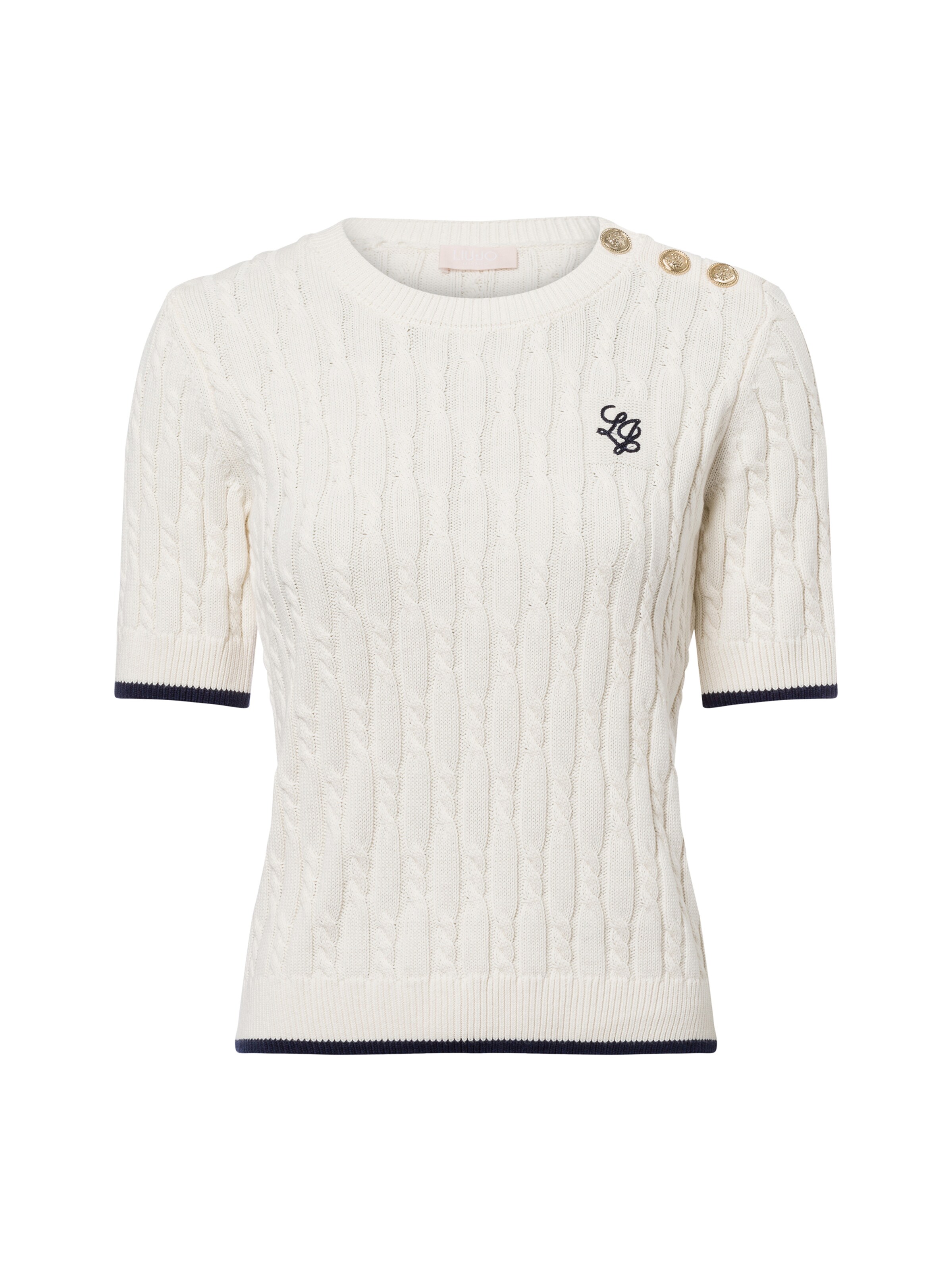 Liu Jo Pullover in Weiß: Vorderseite