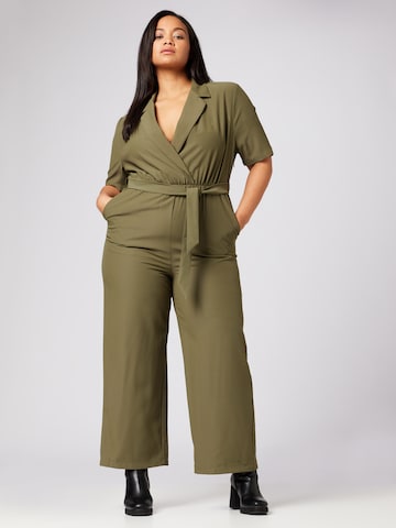 Guido Maria Kretschmer Curvy Jumpsuit 'Ramona' in Green