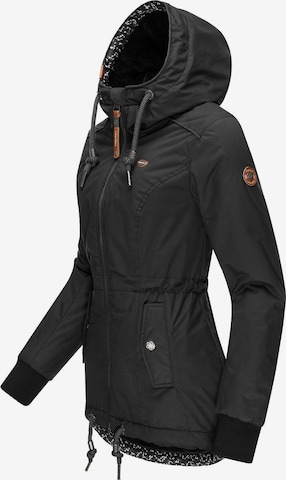 Ragwear Winterjacke in Schwarz