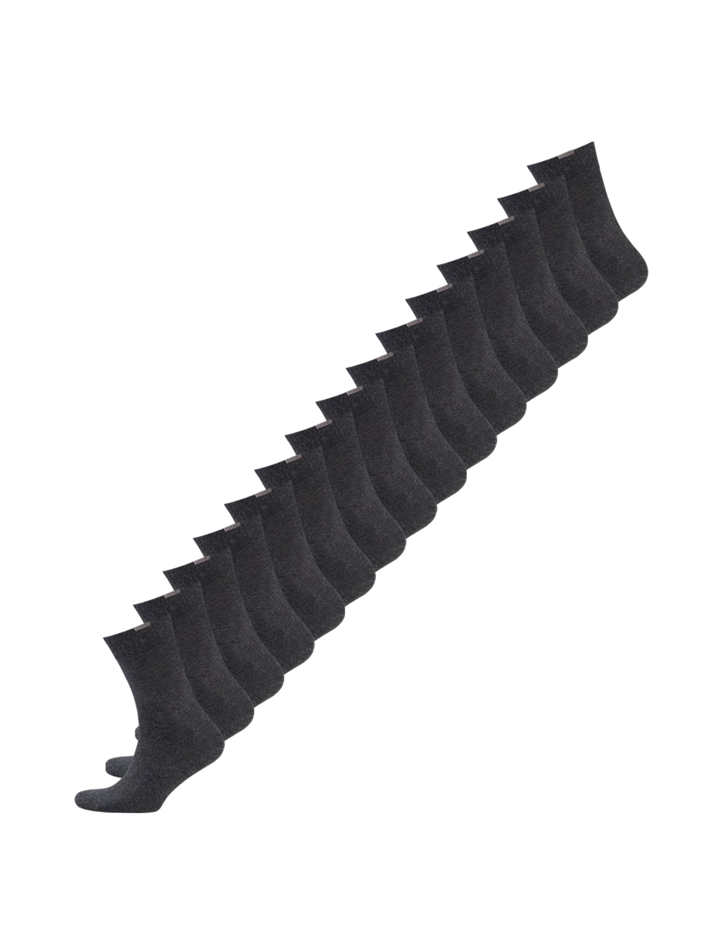 Nur Der Socks ' Passt Perfekt ' in Grey: front