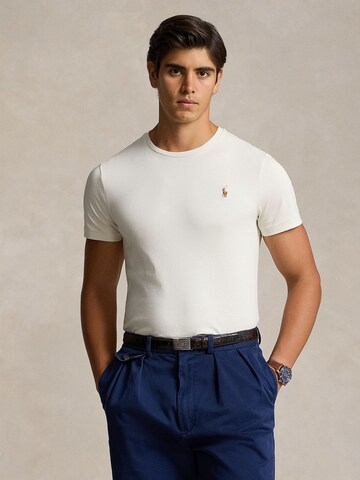 Polo Ralph Lauren Средняя посадка Футболка в Бежевый: спереди