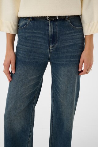 SAINT TROPEZ Wide leg Jeans 'Ugia' in Blue
