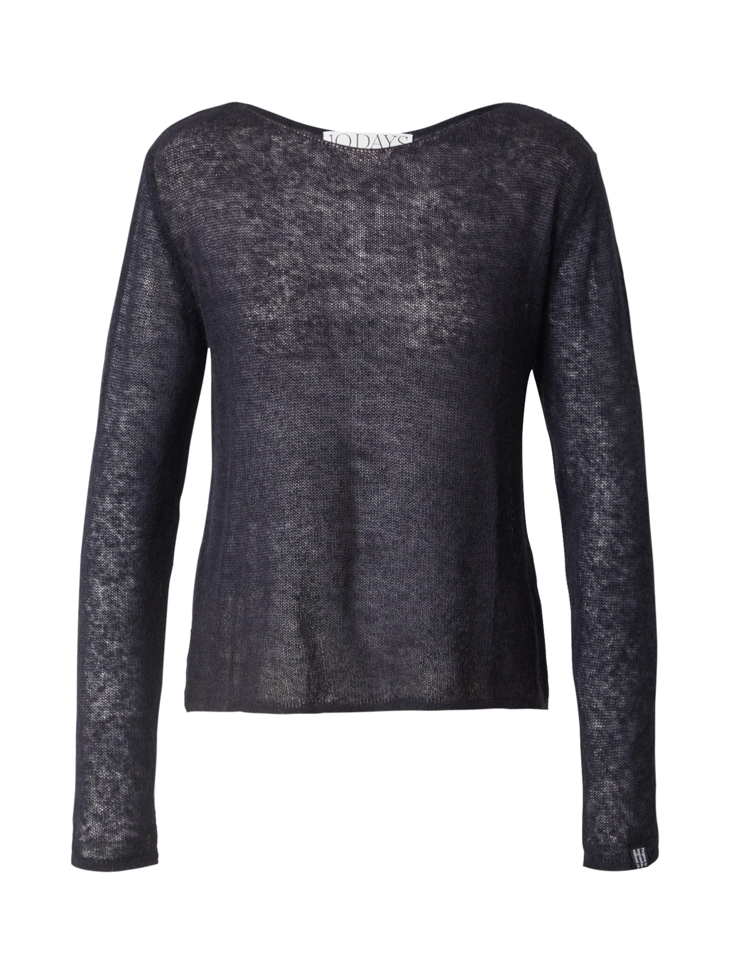 10Days Свитер в Черный: спереди