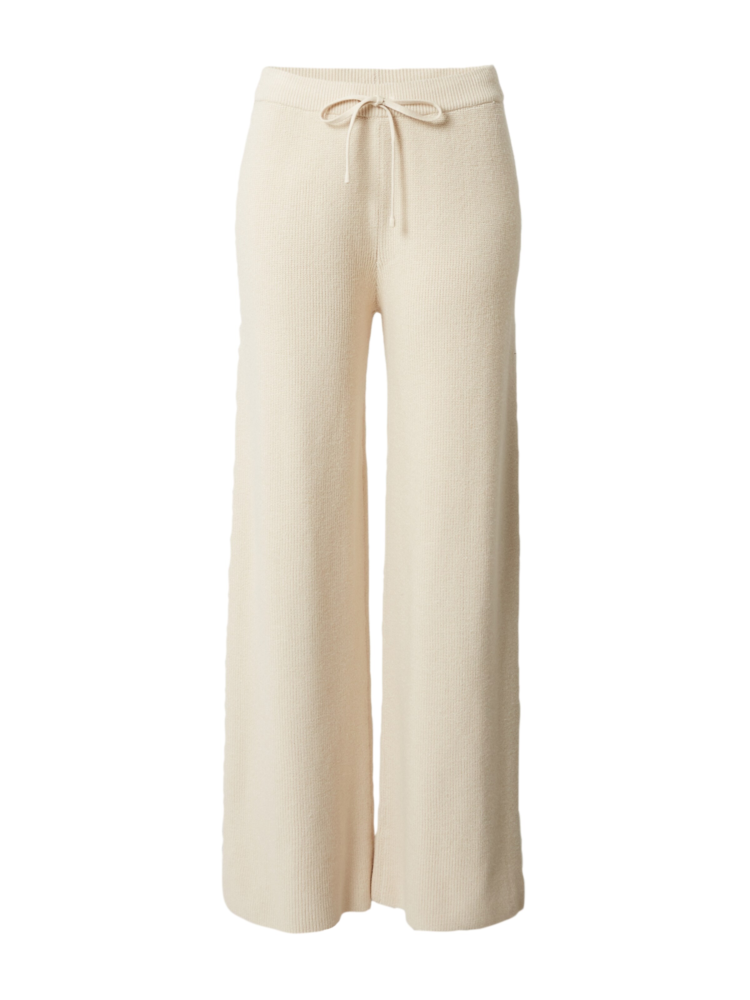 Loosefit Pantaloni 'Giselle' di LENI KLUM x ABOUT YOU in bianco: frontale