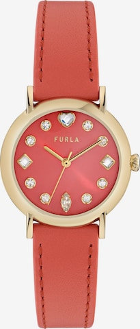 Orologio analogico di FURLA in arancione: frontale