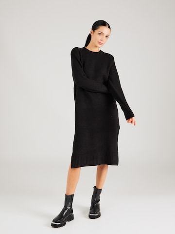 mbym Stickad klänning 'Sondra' i svart: framsida