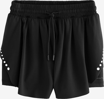Largi Pantaloni sport de la Next pe negru: față