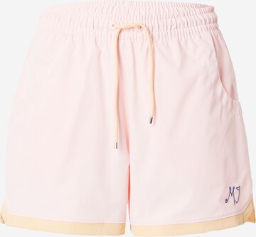 Jordan regular Παντελόνι σε ροζ: μπροστά