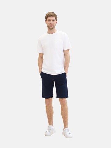 TOM TAILOR Slimfit Shorts in Blau