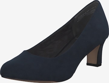 JANA Pumps in Blauw: voorkant