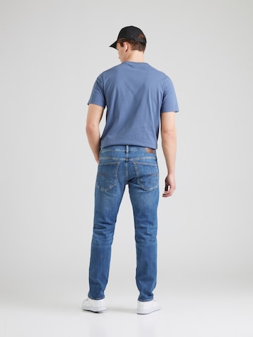 Regular Jeans '3301' de la G-STAR pe albastru: spate