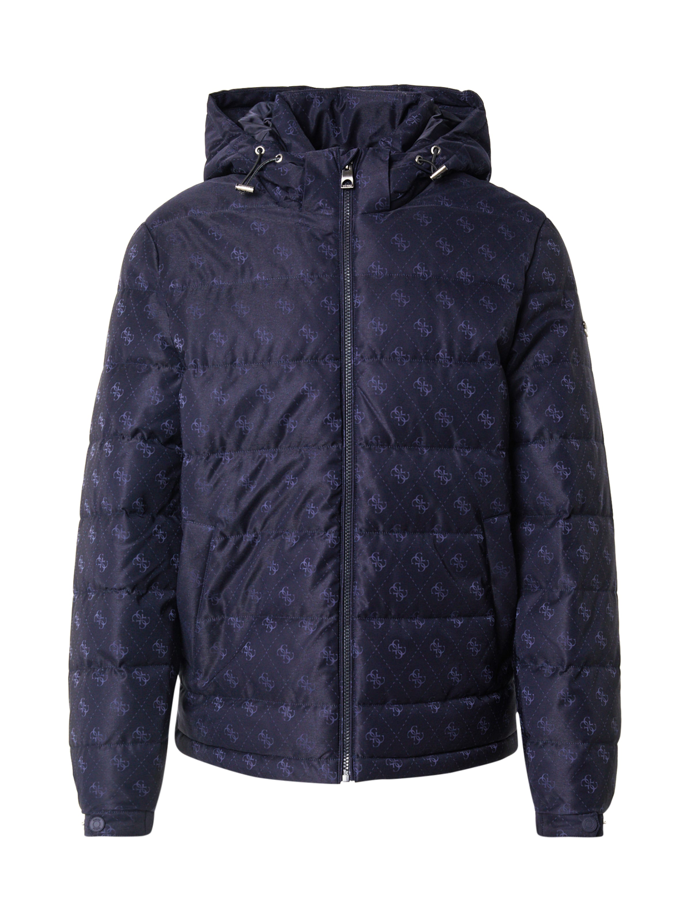 GUESS - Casaco meia-estação em azul: frente