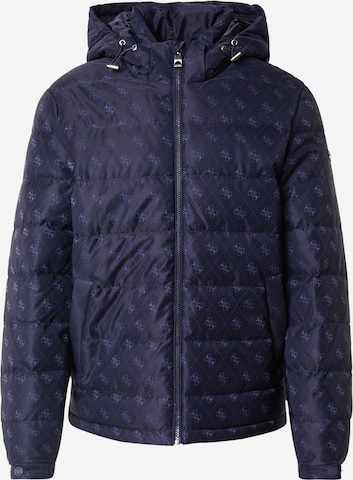 GUESS Between-season jacket in Blue: front