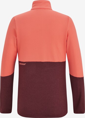 ZIENER Athletic Sweater 'JOKKA' in Orange
