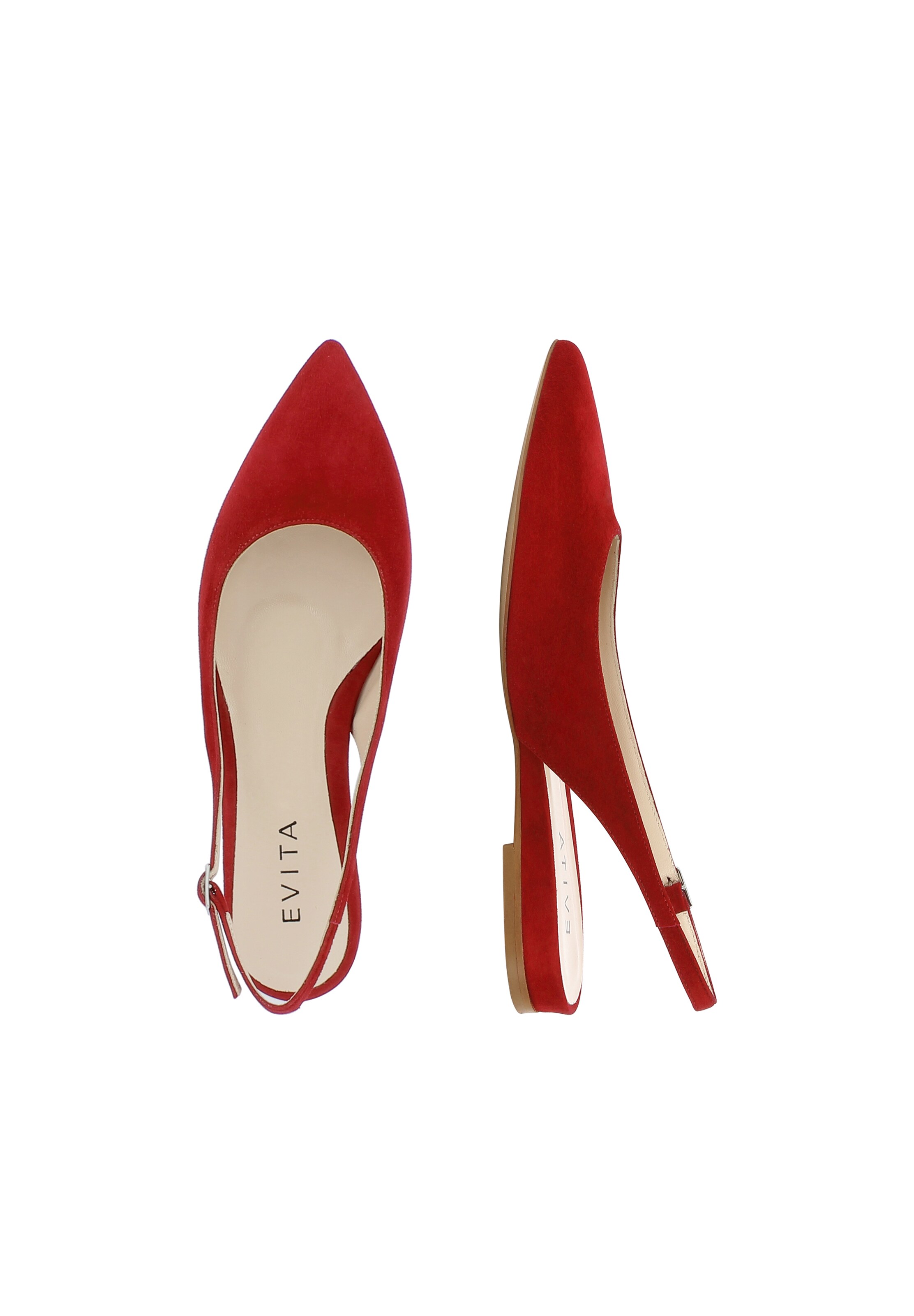 EVITA Slingback pumps in Red