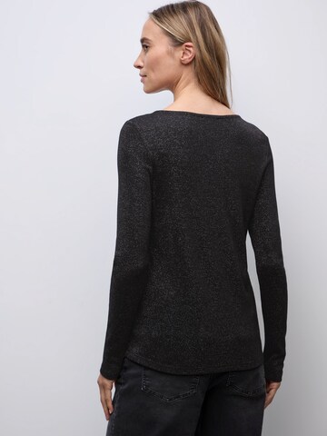 STREET ONE Shirt in Schwarz