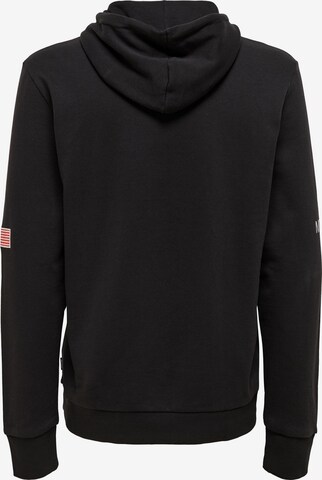 Only & Sons - Sweatshirt 'Space' em preto