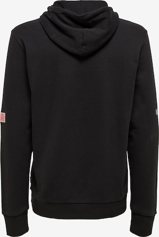 Only & Sons Sweatshirt 'Space' in Zwart