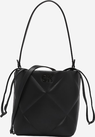 Calvin Klein Сумка-мешок в Черный: спереди