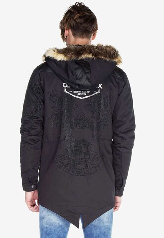 CIPO & BAXX Winter Parka in Black