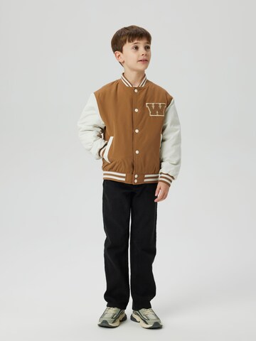 NAME IT Between-Season Jacket 'NKMMains' in Brown