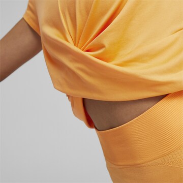 oranžinė PUMA Sportiniai marškinėliai 'YOGINI LITE'