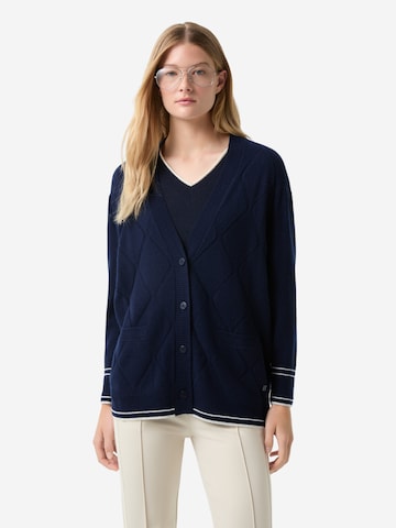 BOGNER Strickjacke 'Cherry' in Blau: Vorderseite