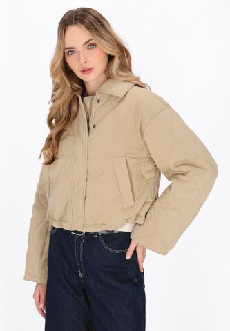 DreiMaster Vintage Tussenjas 'Vintage' in Beige: voorkant