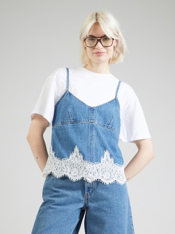 LEVI'S ® Top '90's Denim Cami' - kék: elől