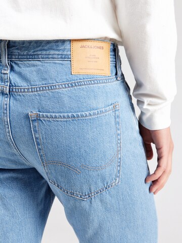 JACK & JONES Loosefit Farkut 'JJICHRIS JJORIGINAL' värissä sininen