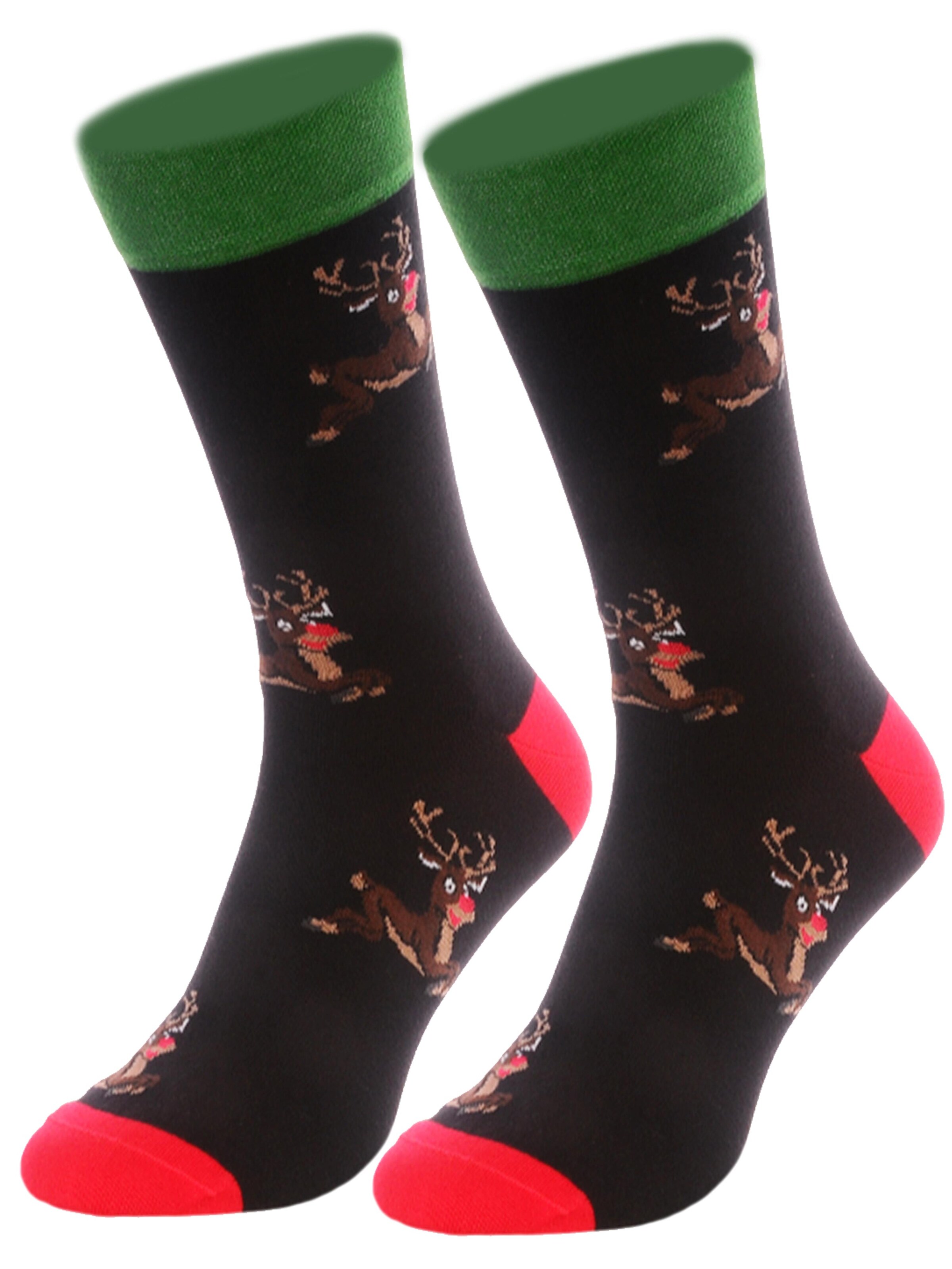 La Bortini Socken‌‌‌‌ in Schwarz: Vorderseite