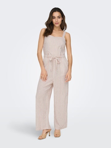 ONLY Jumpsuit i beige: forside