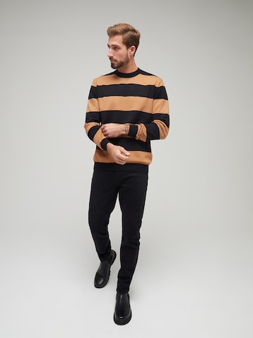 ABOUT YOU x Kevin Trapp Pullover 'Linus' in Braun