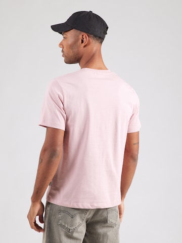 Pepe Jeans Футболка 'Milton' в Ярко-розовый