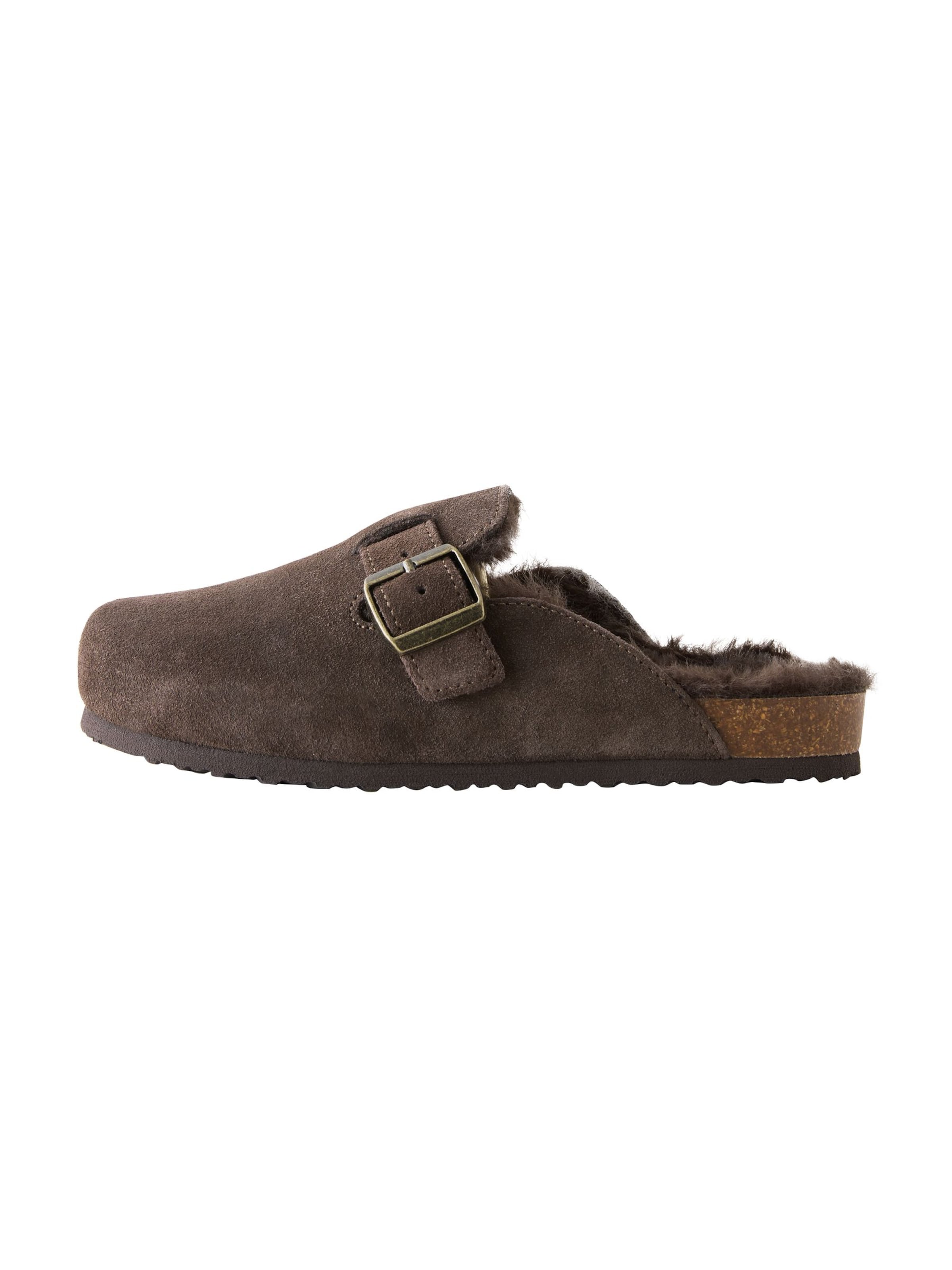 Next Sandalen in Bruin: voorkant