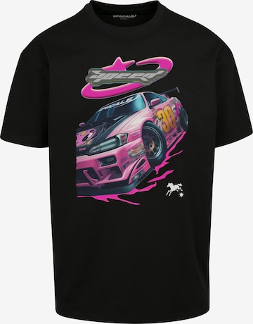 Maglietta 'Speed' di MT Upscale in nero: frontale