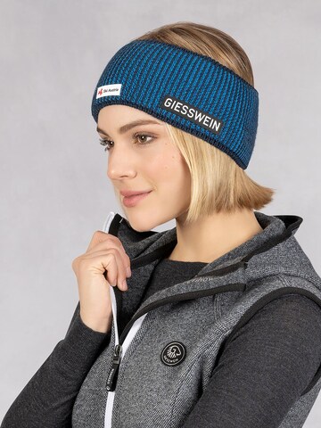 GIESSWEIN Headband 'Weisshorn' in Blue: front