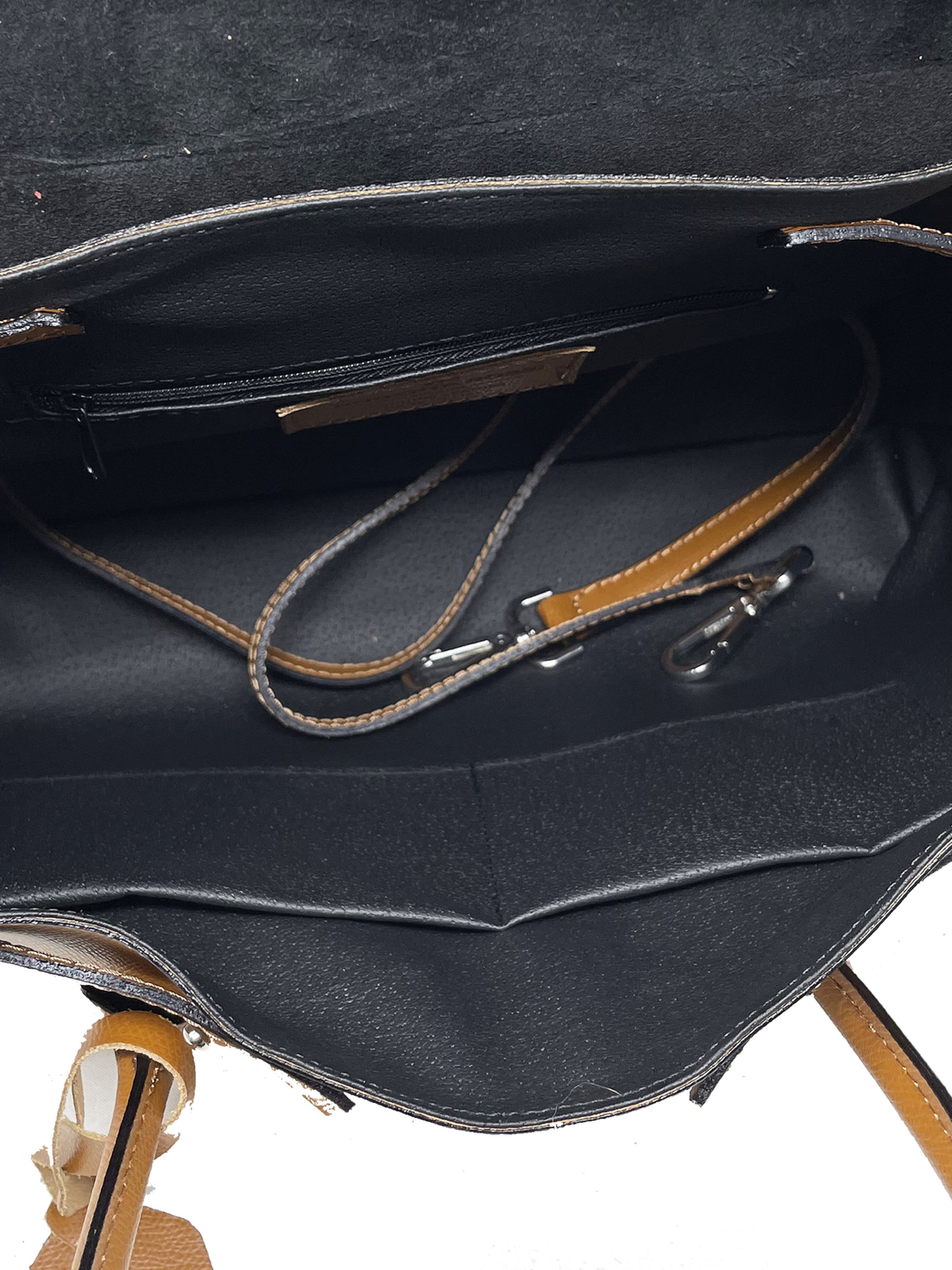 CHICCA BORSE Handtas in Bruin