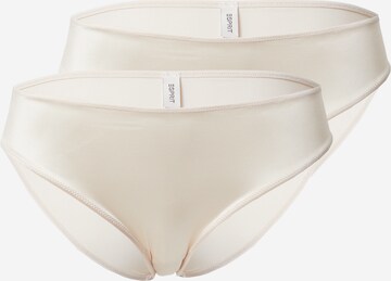 Slip ESPRIT en beige : devant