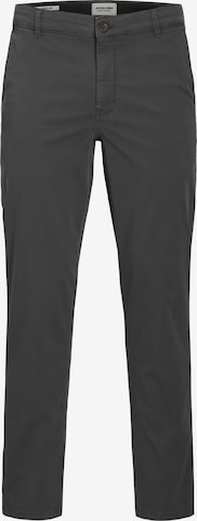 JACK & JONES - regular Pantalón chino en gris: frente