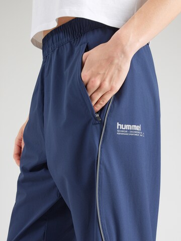 Regular Pantalon de sport 'Pulse' Hummel en bleu
