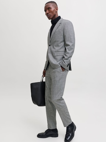JACK & JONES Slimfit Bandplooibroek 'JPRMartin' in Grijs