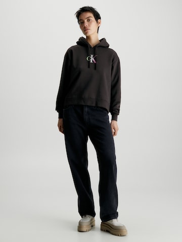 Calvin Klein Jeans Суичър в черно
