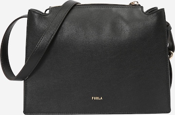 FURLA Чанта с презрамки 'NUVOLA' в черно: отпред