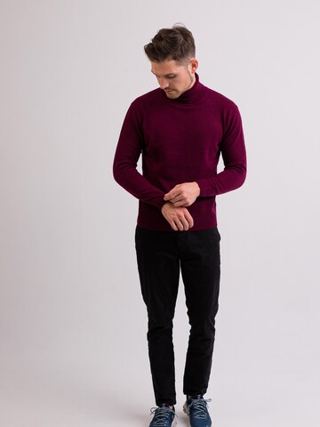Pull-over CASH-MERE.CH en rouge