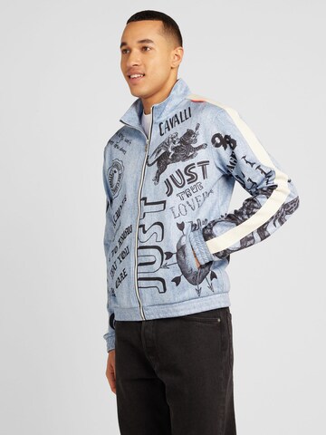 Veste mi-saison Just Cavalli en bleu : devant